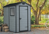 Abri de jardin manor gris en promo chez Hyper U Caen à 369,00 €