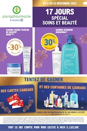 Catalogue Supermarchés E.Leclerc en cours à Paris et alentours, 17 jours spécial soins et beauté, 8 pages, 05/12/2023 - 23/12/2023