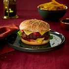 Le burger Halal surgelés - ORIENTAL VIANDES en promo chez Carrefour Market Le burger Halal surgelés - ORIENTAL VIANDES dans le catalogue Carrefour Market