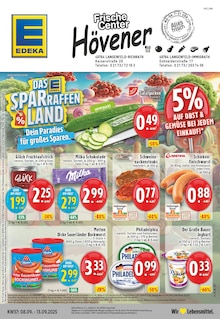 EDEKA Prospekt der Woche "Aktuelle Angebote" Seite 1, 08.09.2025 bis 13.09.2025 für Langenfeld Aktueller EDEKA Prospekt "Aktuelle Angebote" Seite 1 von 24 Seiten für Langenfeld