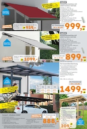 Terrassenüberdachung Angebot im aktuellen Globus-Baumarkt Prospekt auf Seite 9