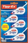 5 rubans correcteur - TIPP-EX - Super U à Versailles 5 rubans correcteur - TIPP-EX en promo chez Super U Versailles à 2,69 €