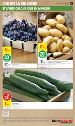 Prix et réduction Pomme De Terre dans le prospectus Intermarché Super en cours Offre Pomme De Terre dans le catalogue Intermarché Super du moment à la page 9