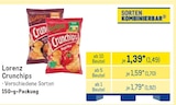 Crunchips im METRO Prospekt Crunchips von Lorenz im aktuellen METRO Prospekt für 1,49 €