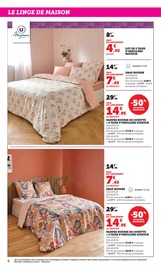 Prospectus Hyper U "Le Blanc À PRIX BAS : AVANT PREMIÈRE" en cours à Colmar, Page 6 Catalogue Hyper U en cours à Colmar, "Le Blanc À PRIX BAS : AVANT PREMIÈRE", Page 6