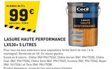 Lasure haute performance lx530+ 5 litres à Tout Faire dans Vesdun