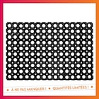 Paillasson caillebotis 40x60cm - B&M à Villeneuve-d'Ascq Paillasson caillebotis 40x60cm en promo chez B&M Villeneuve-d'Ascq à 2,99 €