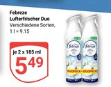 Aktuelles Lufterfrischer Duo Angebot bei GLOBUS in Mannheim ab 5,49 €
