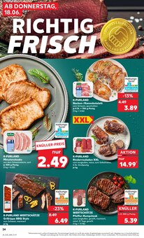 Rumpsteak im aktuellen Kaufland Prospekt (Mannheim) Rumpsteak im Kaufland Prospekt "Hier bin ich richtig" mit 61 Seiten (Mannheim)