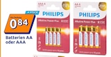 Batterien AA oder AAA von PHILIPS für 0,84 € bei Action im Angebot Batterien AA oder AAA von PHILIPS im aktuellen Action Prospekt