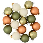 16 Weihnachtskugeln im Set von  im aktuellen Ernstings family Prospekt für 4,99 €
