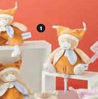 Doudou ou Pantin d'activites ou Pantin avec doudou en promo chez Super U Dunkerque à 9,90 €