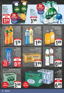 Volvic im EDEKA Prospekt "Aktuelle Angebote" mit 24 Seiten (Düren)