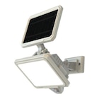 Projecteur solaire LED intégrée à détection Shomali 1000lm 9W IP44 blanc GoodHome - GoodHome en promo chez Castorama Projecteur solaire LED intégrée à détection Shomali 1000lm 9W IP44 blanc GoodHome - GoodHome dans le catalogue Castorama