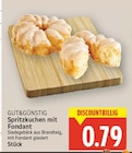 Spritzkuchen mit Fondant von Gut&Günstig für 0,79 € bei E center im Angebot Spritzkuchen mit Fondant von Gut&Günstig im aktuellen E center Prospekt