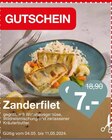 Gutschein Zanderfilet Angebote bei Möbelzentrum Pforzheim Stuttgart für 7,00 €