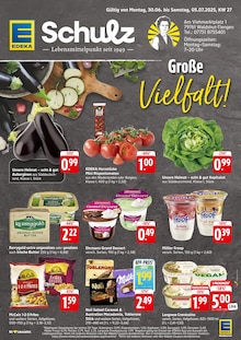 Aktueller EDEKA Prospekt "Aktuelle Angebote" Seite 1 von 2 Seiten für Waldshut-Tiengen