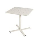 Table de jardin acier Atlas crème Arcane L.70 x l.70 x H.74 cm en promo chez Castorama Marcq-en-Barœul à 101,15 €