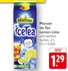 Ice Tea Lemon-Lime im Angebot bei EDEKA in Filderstadt Ice Tea Lemon-Lime Angebote von Pfanner bei EDEKA Filderstadt für 1,29 €