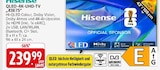 OLED-4K-UHD-TV „43E7S“ Angebote von Hisense bei E center Rottenburg für 239,99 €