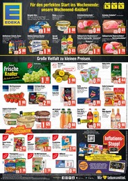EDEKA Prospekt für Gauting mit 1 Seite EDEKA Prospekt für Gauting: Unsere Wochenendknüller!, 1 Seite, 18.08.2022 - 20.08.2022