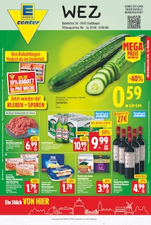 Prospekt der Woche "Die WEZette" Seite 1, 12.10.2026 bis 17.10.2026 für Stadthagen Aktueller Prospekt "Die WEZette" Seite 1 von 32 Seiten für Stadthagen