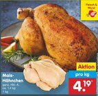 Aktuelles Mais-Hähnchen Angebot bei Netto Marken-Discount in Düsseldorf ab 4,19 €