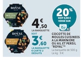 U Express Saint-Pardoux-la-Rivière - Promo Cocotte de moules cuisinées à la marinière ou ail et persil Promo Cocotte de moules cuisinées à la marinière ou ail et persil à 3,60 € dans le catalogue U Express à Saint-Pardoux-la-Rivière