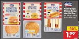 Rinder Burger, Chicken Burger oder Hot Dog bei Netto Marken-Discount im Quakenbrück Prospekt für 1,99 €