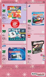 Prix et réduction Scrabble dans le prospectus Intermarché en cours Offre Scrabble dans le catalogue Intermarché du moment à la page 81