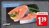 Lachssteak Angebote bei EDEKA Straubing für 1,39 €
