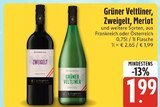 Grüner Veltliner, Zweigelt, Merlot im E xpress Prospekt Grüner Veltliner, Zweigelt, Merlot von im aktuellen E xpress Prospekt für 1,99 €