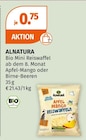 Bio Mini Reiswaffel Angebote von Alnatura bei Müller Nürtingen für 0,75 €