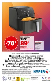 Friteuse Angebote im Prospekt "Hyper U" von Hyper U Friteuse Angebote im Prospekt "Hyper U" von Hyper U auf Seite 16