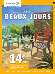 Prospectus E.Leclerc à Puy-Saint-Bonnet, "Spécial beaux jours", 16 pages, 23/04/2024 - 11/05/2024