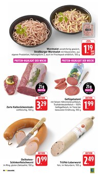Wurst im EDEKA Prospekt "Aktuelle Angebote" mit 48 Seiten (Karlsruhe)
