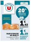 Pain d'épices au miel - U dans le catalogue Super U