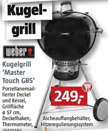 Kugelgrill 'Master Touch GBS' bei BAUHAUS in Aachen Kugelgrill 'Master Touch GBS' im Angebot bei BAUHAUS Aachen für 249,00 €