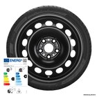 Stahl-Winterkomplettrad 6,5Jx16 mit 205/55 R16 91H Dunlop Winter Sport 5, rechts bei Volkswagen im Prospekt "" für 186,00 €