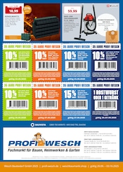 Aktueller PROFI Wesch Prospekt mit Briketts, "Fachmarkt für Bauen, Heimwerken & Garten", Seite 8