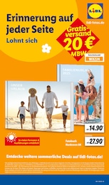 Lidl Fotoalbum im Prospekt 