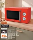 Four micro-ondes rétro - KITCHENCOOK - Netto à Brest Four micro-ondes rétro - KITCHENCOOK en promo chez Netto Brest à 69,99 €