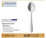 Besteck-Serie "Breslau" Angebote von BECKMANN & ROMMERSKIRCHEN bei Metro Homburg für 13,08 €