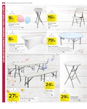 Table Pliante Angebote im Prospekt "Maxi format mini prix" von Carrefour auf Seite 50