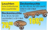 Deckenleuchte Angebote von Leuchten bei Die Möbelfundgrube Völklingen für 79,99 €