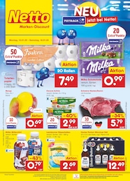 Netto Marken-Discount Prospekt "Aktuelle Angebote", 57 Seiten, 13.01.2025 - 13.01.2025 Aktueller Netto Marken-Discount Prospekt, "Aktuelle Angebote", mit Angeboten der Woche, gültig von 13.01.2025 bis 13.01.2025