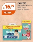 Aktuelles Big Packs Windeln Angebot bei Müller in Ingolstadt ab 16,99 €