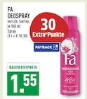 Deospray im Angebot bei Marktkauf in Herne Deospray Angebote von Fa bei Marktkauf Herne für 1,55 €