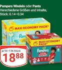 Aktuelles Windeln Angebot bei GLOBUS in Offenbach (Main) ab 18,88 €