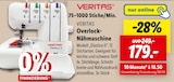 Overlock-Nähmaschine Angebote von Veritas bei Lidl Stendal für 179,00 €